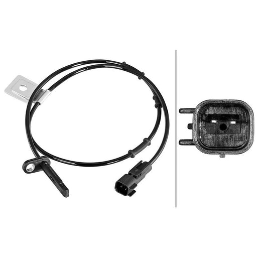 Hella ABS Wheel Speed Sensor Front 6PU 358 218-591