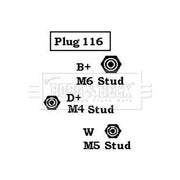 Borg & Beck Car Alternator 12V BBA2235