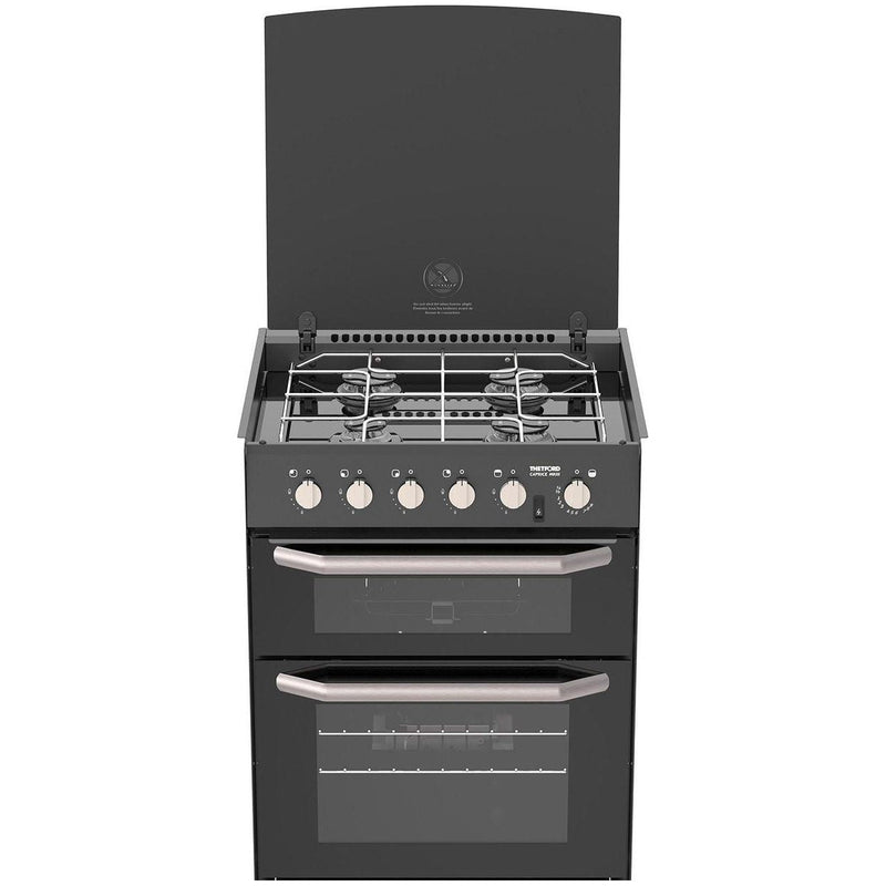 THETFORD K1520 Gas Cooker 4 Gas Burners w/ Grill, 12 Volt IGN & Lid Shut-Off (SCK41199-SP) - Thetford - Van Life Living