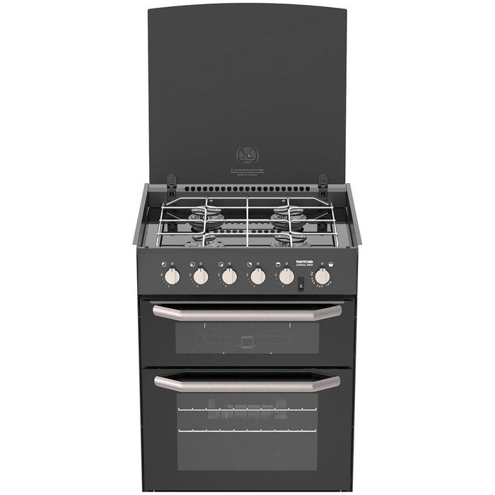 THETFORD K1520 Gas Cooker 4 Gas Burners w/ Grill, 12 Volt IGN & Lid Shut-Off (SCK41199-SP) - Thetford - Van Life Living