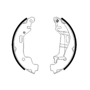 Textar Brake Shoe Set Axle Kit 91058000