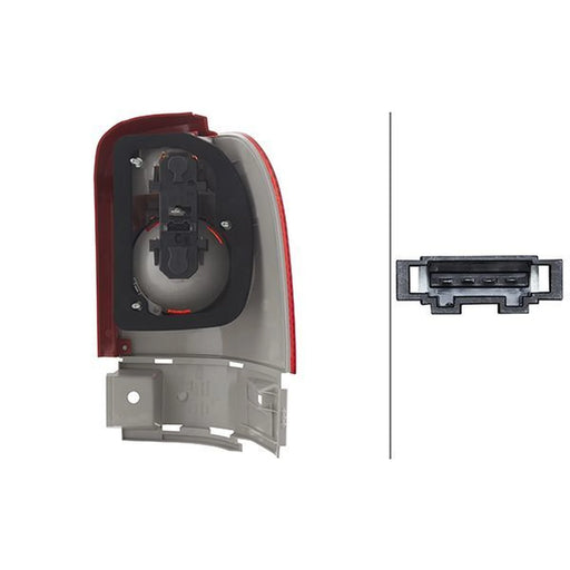 Hella Tail Light / Lamp P21W Left 2VA 964 957-011