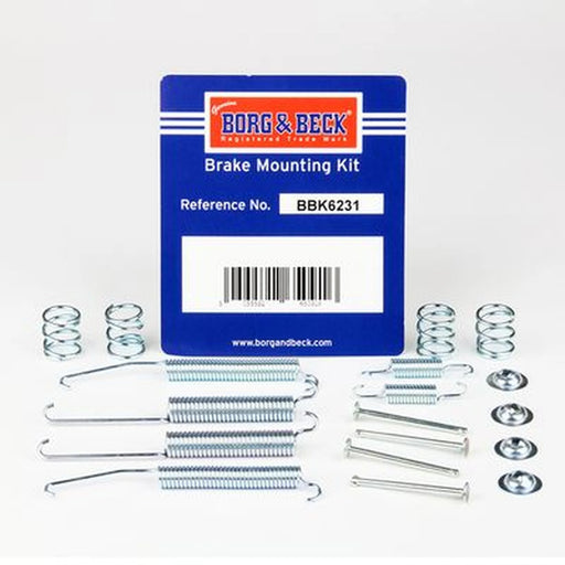 Borg & Beck Brake Shoe Accessory Kit Rear BBK6231