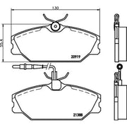 DON Front Brake Pad Set PCP1405