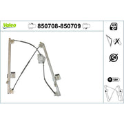 Valeo Electric Window Regulator Lifter Right Front 850709