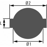 Hella Fuel Tank Cap 45mm OD 8XY 008 530-001
