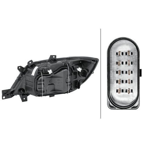Hella Headlight Headlamp H7/H3/H7 Right 1EH 246 047-061