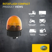 Hella Rotating Beacon Wide High 2XD 013 878-011