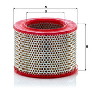 MANN-FILTER Engine Air Filter C 1555/6
