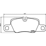 Mintex Rear Brake Pad Set MDB2975