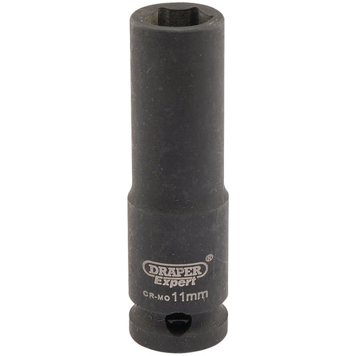 Draper Expert HI-TORQ 6 Point Deep Impact Socket, 3/8" Sq. Dr., 11mm Draper  - Town Parts