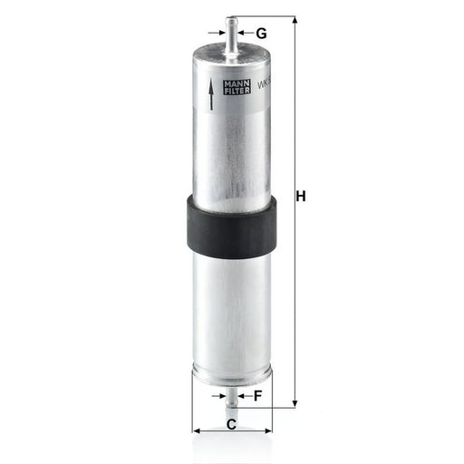 MANN-FILTER Fuel Filter Element WK 521/4