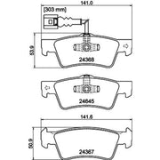 Mintex Rear Brake Pad Set MDB2958