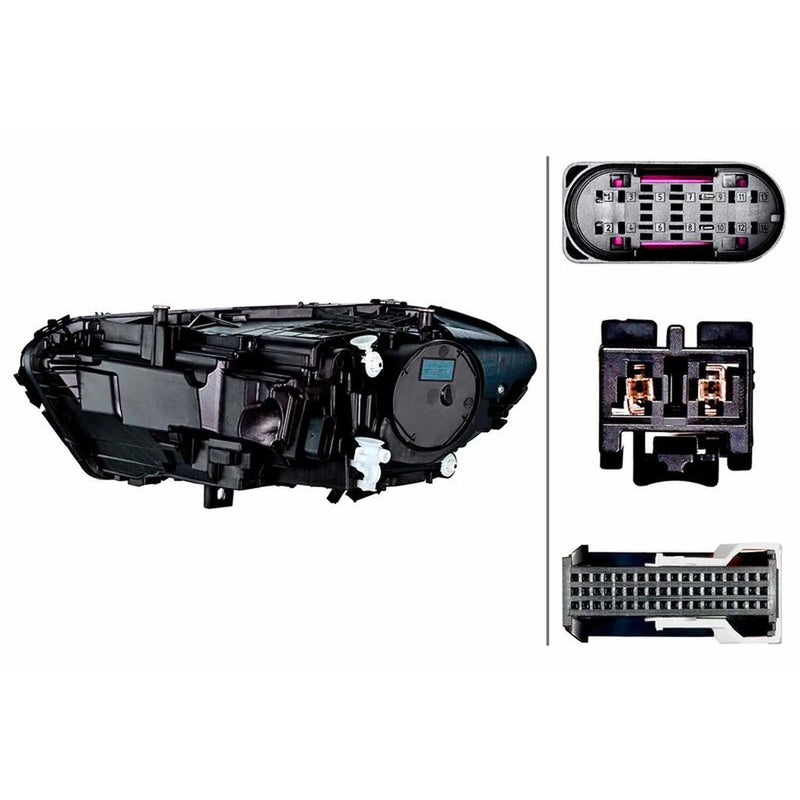 Hella Headlight Headlamp LED Right 1LX 015 390-541