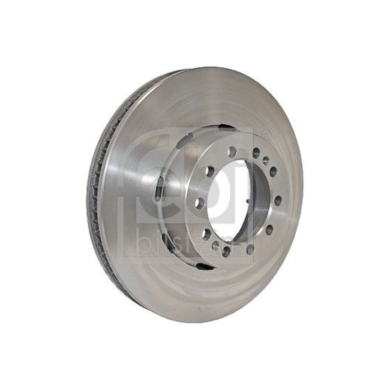 Febi 2 x Internally Vented Front Brake Discs 29173