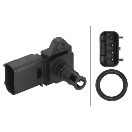 Hella Turbo Boost Pressure Sensor 6PP 009 400-491