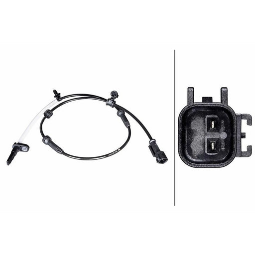 Hella ABS Wheel Speed Sensor Front 6PU 358 216-471