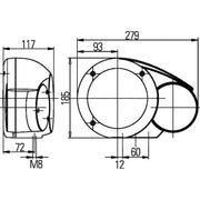 Hella Headlight Headlamp T4W Right 1E3 996 160-001