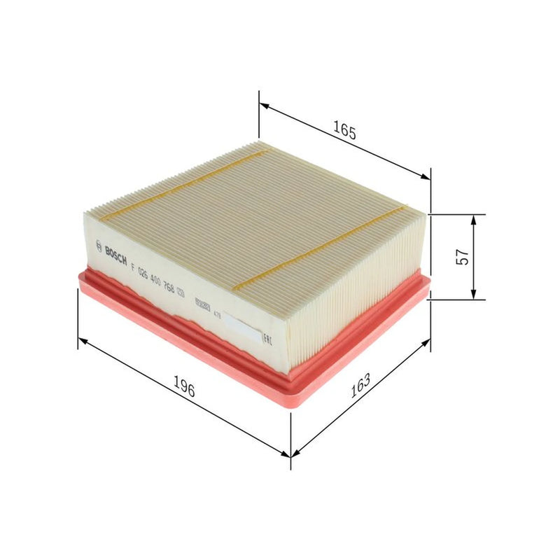 Bosch Engine Air Filter F 026 400 768