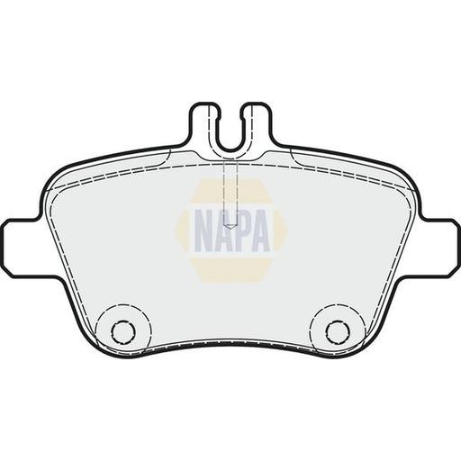 NAPA Rear Brake Pad Set NBP1073