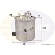Comline Fuel Filter Element EFF196