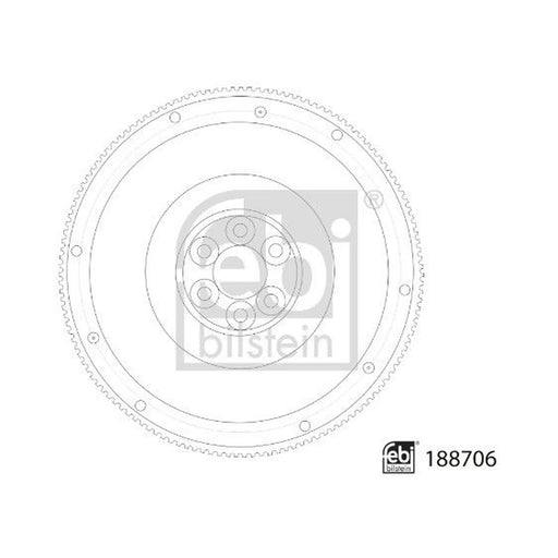 Febi Engine Flywheel 158 Teeth 188706
