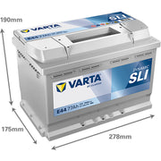 Varta Battery 12V 77Ah 780A 577400078K262