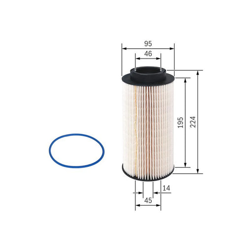 Bosch Fuel Filter Element F 026 402 745