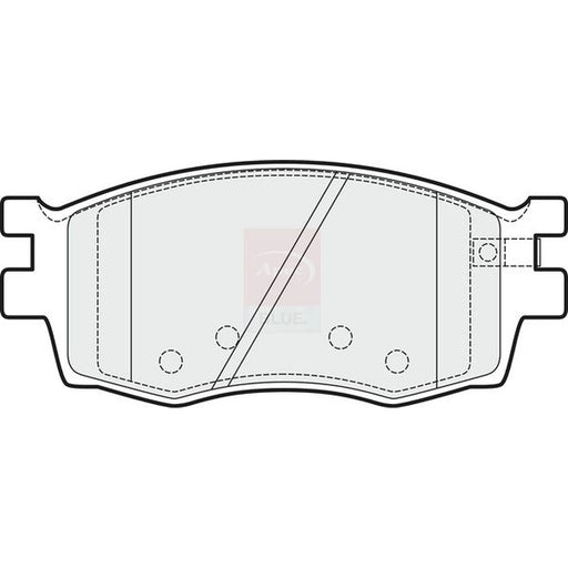 Apec Front Brake Pad Set PD3207