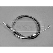 Borg & Beck Handbrake Cable Right Rear BKB2232