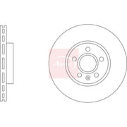 Apec 2 x Vented Front Brake Discs DSK3363-x2