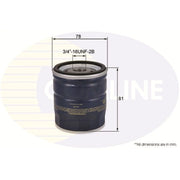 Comline Engine Oil Filter EOF181