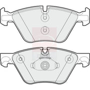 Apec Front Brake Pad Set PD3349