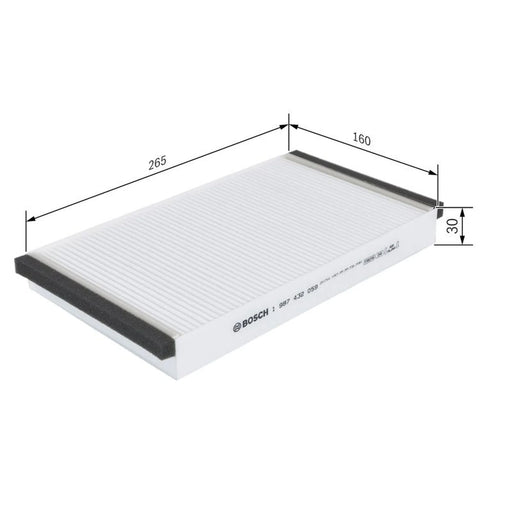Bosch Cabin Air Filter (Pollen Filter) 1 987 432 059
