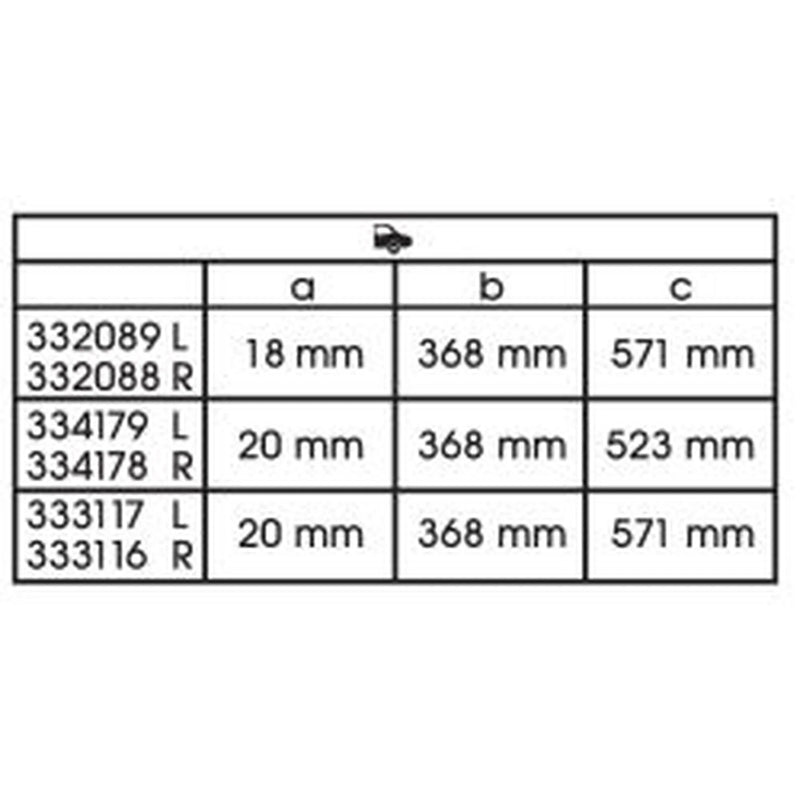 KYB Shock Absorber Damper Strut Rear Right 334178