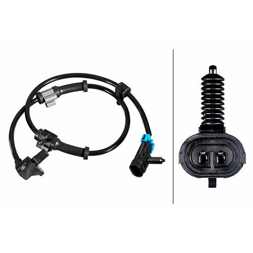 Hella ABS Wheel Speed Sensor Front 6PU 358 217-471