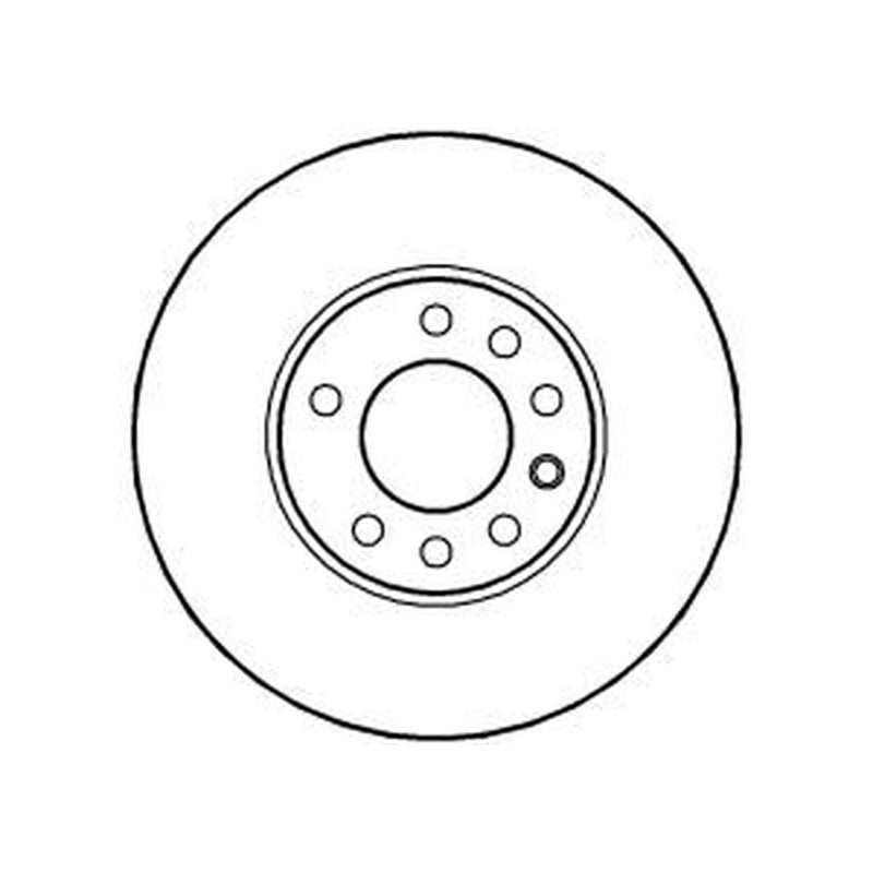 Abtex 2 x Vented Front Brake Discs BD514V-x2