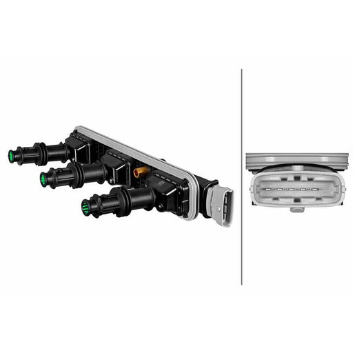 Hella Ignition Coil Pack Left 5DA 358 290-381