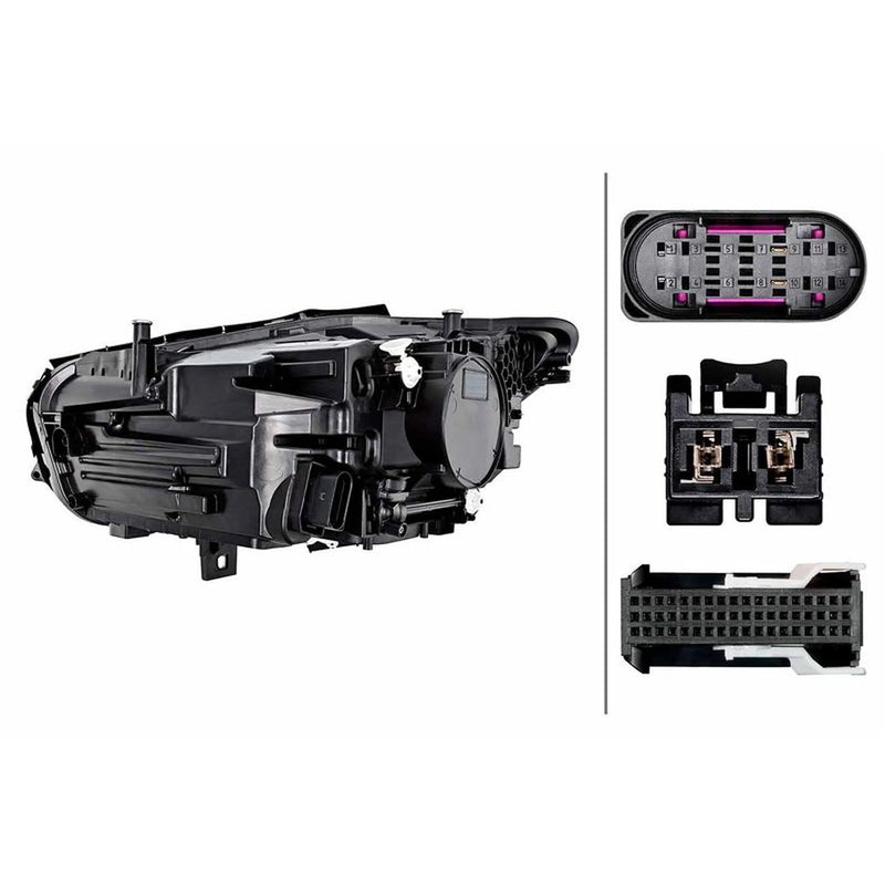 Hella Headlight Headlamp LED Right 1LX 015 558-341