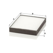 MANN-FILTER Cabin Air Filter (Pollen Filter) behind CU 2513