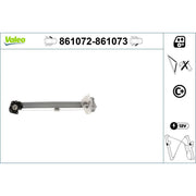 Valeo Electric Window Regulator Lifter Right Front 861073
