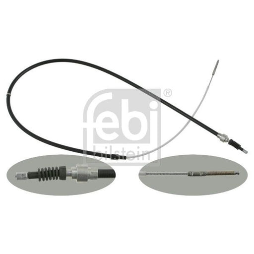 Febi Handbrake Cable Right Rear 14234