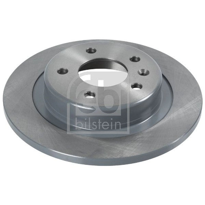Febi 2 x Solid Rear Brake Discs 171484-x2