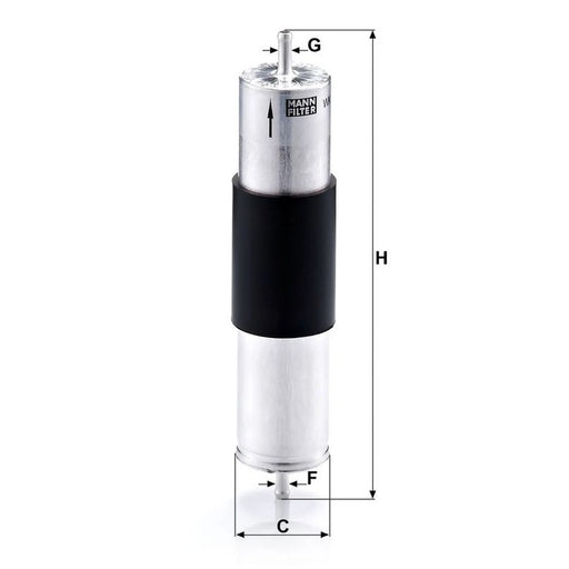 MANN-FILTER Fuel Filter Element WK 521/3