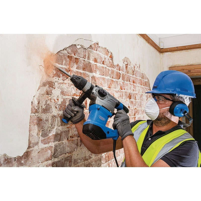 Draper Expert 230V SDS+ Rotary Hammer Drill, 1500W, 5.2kg 56405 Draper  - Town Parts