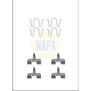 NAPA Brake Pad Accessory Fitting Kit Rear NFK1327
