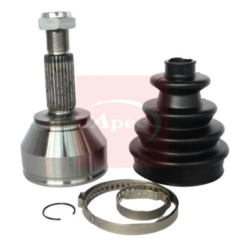 Apec CV Axle Shaft Assembly Wheel Side ACV1012