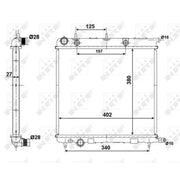 NRF Engine Radiator 50439
