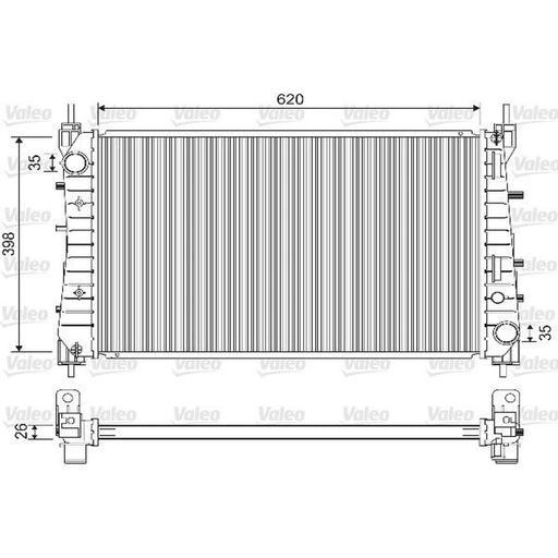 Valeo Engine Radiator 733203