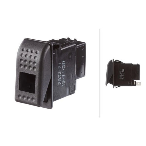Hella Hazard Warning Light Switch 7 Connectors 6HH 007 832-711